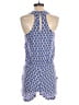 Assorted Brands Chevron-herringbone Blue Romper Size M - photo 2