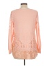 Entro Pink Long Sleeve Blouse Size L - photo 2