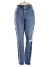 Ann Taylor LOFT Hearts Blue Jeans Size 27 waist - photo 1