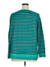 a.n.a. A New Approach Stripes Teal Pullover Sweater Size 1X - photo 2