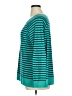 a.n.a. A New Approach Stripes Teal Pullover Sweater Size 1X - photo 5