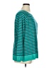 a.n.a. A New Approach Stripes Teal Pullover Sweater Size 1X - photo 4
