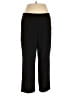 Dana Buchman Solid Black Dress Pants Size 16 Short - photo 1
