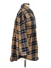 Hyfve Plaid Brown Long Sleeve Blouse Size L - photo 4
