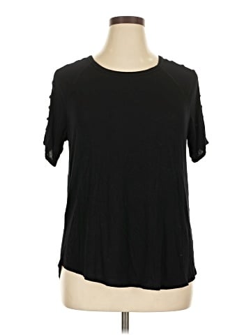 August Silk Short Sleeve T-Shirt (view 1)