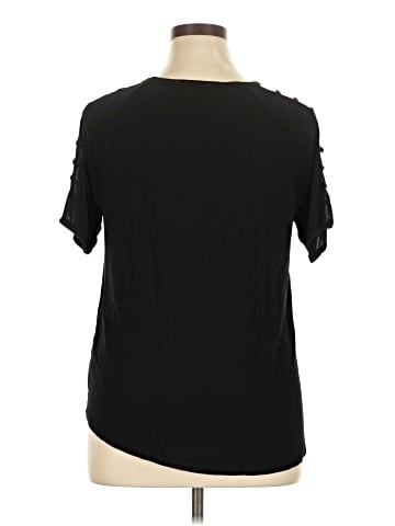 August Silk Short Sleeve T-Shirt (view 2)