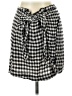 Copper Key Checkered-gingham Black Casual Skirt Size L - photo 2