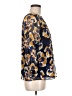 CAbi 100% Polyester Blue 3/4 Sleeve Blouse Size M - photo 4