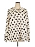 Unbranded Ivory Long Sleeve Blouse Size 2X - photo 1