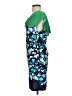 BCBGMAXAZRIA Graphic Teal Cocktail Dress Size XS - photo 5
