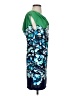 BCBGMAXAZRIA Graphic Teal Cocktail Dress Size XS - photo 4