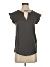 Express 100% Polyester Gray Short Sleeve Top Size XXS - photo 1