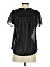 J.Crew Black Short Sleeve Blouse Size XS - photo 2
