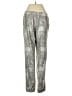 By Anthropologie Metallic Silver Casual Pants Size XS - photo 2