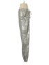 By Anthropologie Metallic Silver Casual Pants Size XS - photo 4