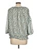 Max Studio Green 3/4 Sleeve Blouse Size L - photo 2