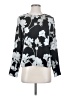 Club Monaco 100% Polyester Black Long Sleeve Blouse Size S - photo 1
