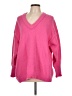 Wild Fable 100% Recycled Polyester Pink Pullover Sweater Size L - photo 1