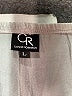 Connie Roberson Metallic Silver Linen Pants Size L - photo 6