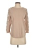 J.Crew Collection 100% Cotton Tan Pullover Sweater Size S - photo 1