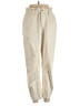 Zara 100% Cotton Solid Tan Casual Pants Size 6 - photo 1