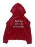 Mango Red Zip Up Hoodie Size 9 - 10 - photo 2