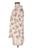 Sienna Sky 100% Polyester Floral Ivory Short Sleeve Blouse Size M - photo 5