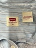 Levi's 100% Lyocell Stripes Blue Long Sleeve Button-Down Shirt Size XL - photo 7