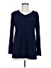 Carole Little Blue Long Sleeve Top Size M - photo 1