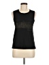 Bella Black Sleeveless T-Shirt Size M - photo 1