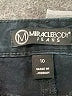 MiracleBody Solid Blue Jeans Size 10 - photo 7