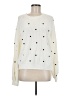 Lucky Brand Polka Dots Ivory Pullover Sweater Size M - photo 1