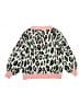 Truly Me Animal Print Multi Color Pink Pullover Sweater Size 8 - photo 2