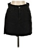 FRAME Denim 100% Cotton Solid Black Denim Skirt Size 25 waist - photo 1
