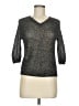Uniqlo Metallic Gray Pullover Sweater Size M - photo 1