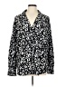 Benedetta 100% Polyester Animal Print Black Long Sleeve Blouse Size L - photo 1