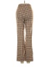 Shein Plaid Brown Casual Pants Size XS - photo 2