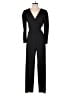 Julia Jordan Solid Black Jumpsuit Size 8 - photo 1