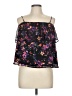 Decree 100% Polyester Black Sleeveless Blouse Size M - photo 1