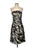 JS Collections Camo Gray Cocktail Dress Size 4 - photo 1