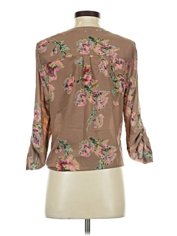 Black Rainn 3/4 Sleeve Blouse (view 2)