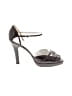 Dolce & Gabbana Gray Brown Heels Size EU 37 - photo 1