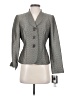Le Suit Chevron-herringbone Gray Blazer Size 2 (petite) - photo 1