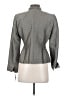 Le Suit Chevron-herringbone Gray Blazer Size 2 (petite) - photo 2