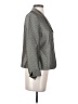 Le Suit Chevron-herringbone Gray Blazer Size 2 (petite) - photo 4