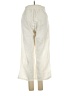 ECupper 100% Cotton Ivory White Casual Pants Size S - photo 2