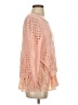 Entro 100% Polyester Orange Long Sleeve Blouse Size S - photo 4