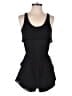 Love...ady 100% Polyester Solid Black Romper Size XS - photo 1