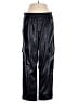 Gap 100% Polyester Black Faux Leather Pants Size S - photo 1