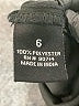 JBS 100% Polyester Polka Dots Black Casual Dress Size 6 - photo 8
